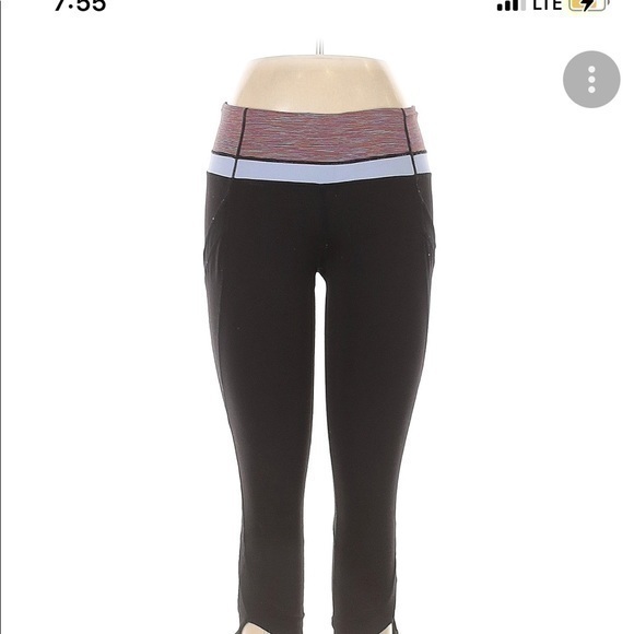 lululemon athletica Pants - Lululemon Athletica Size 4 Capri pants